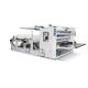 Soft Fabric Auto Paper Folding Machine Siemens PLC / HMI / Inverter Control