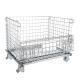 Stackable Pallet Cage Foldable Wire Cage Steel Pallet Container Wire Mesh Pallet