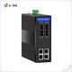 Managed Industrial 4-Port 1000BASE-T + 4-Port 100/1000BASE-X SFP Ethernet Switch