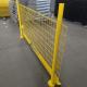 Square Based H2m Double Wire Welded Fence 55X200mm