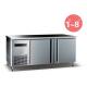 Energy Efficient Commercial Refrigerator Freezer TG380W2 , Under-Counter Chiller