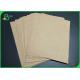 90 / 126 / 300 GSM Brown Kraft Paper For Packing In Sheet / Roll FSC SGS Approved