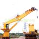 8t Offshore 30m Deck Ship Telescopic ABS Crane Grab Bucket