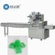 SUS304 Touch Screen Horizontal Flow Wrap Machine / Alcohol Horizontal Wrapping Machine Solid