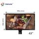 Large Size 43 inch CTP Touch Screen Floor Stand LCD Commercial Digital Signage Screens