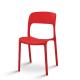 Modern Plastic Dining Chairs Multi Purpose For Home / Office / Cafe