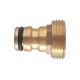 RB / CP Color Brass Quick Connect Garden Hose Fittings Male Thread Tap Adaptor
