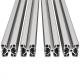 2525 T Slot Aluminium Profile Bending Aluminium Extruded Profiles