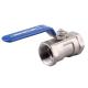 Cf8m  Stainless Steel Reduced Bore 1pc Ball Valve