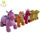 Hansel pedal battery powered walking horse toy plush motorized animals