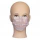 High Filtration Medical Disposable Protective Face Mask 3 Layers Skin Friendly