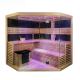 Indoor Steam Home Sauna Room With 6kw Stove 4 - 6 Person Size