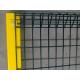 Galvanized Roll Top And Bottom BRC Fence Panel With 50× 150mm