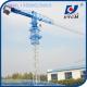 60m Boom 10ton 2*2*3m Split Mast Section QTP6010 Topless Tower Crane Manufacturer