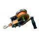 Portable 2500 Lb Marine Hand Winch 50MM * 10M Color Webbing For Trailers