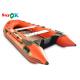 Durable 2 - 4 Person PVC Inflatable Boats For Water Games SGS UL