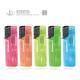 Colorful Dy-F003 LED Light Windproof Electronic Lighter Customization Plastic