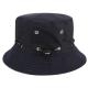 Femal Sunscreen Fisherman Bucket Hat With Metal Eyelet Rope XXL Size