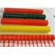 High Visablity Orange Plastic Safety Fence With Barrier Tape / Traffic Cones