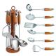 FOB PORT Ningbo Sustainable Dining Set Kitchen Accessories with Stainless Steel Tools