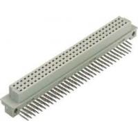 Right Angle DIN 41612 Connector , Female Header Connector Three Row