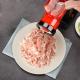 Sanitary Samona Fish Plastic Manual Meat Grinder 2.5L For Mincing Filling Sausage