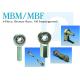 Bronze Race Stainless Steel Rod Ends MBM / MBF 4-Piece Oil Impregnated