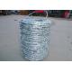 Customized  Decorative 12.5 Gauge Barbed Wire Anti Aging High Strength