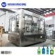 Auto 18 Heads Glass Bottle Carbonated Drink Vodka 3 In 1 Filling Machine
