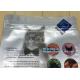 pet dog food packaging bag with resealable zipper or slider,quad flat bottom,