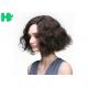 Customized 25cm Short Synthetic Wigs 100% Enviromental Protection