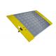 Non Skid High Tractiondock Transition Plates , 4 * 2 Feet Pallet Truck Dock Plate