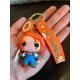 Chucky Horror PVC Keyring 3D Keychain And Rubber Silicone Key chain