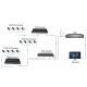 POE Switch 11 ports (8 ports POE+3 ports Uplink) POE Switch compatible POE IP cameras and wireless AP (15.4W)