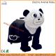 Mall Rides on Animals Coin Operated Motorized Animals Car, Kiddie Riding in Mall -Panda