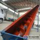 2-28TPH Sludge Conveyor System , Shaftless Screw Conveyor Long Service Life
