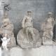 Antique Marble Poseidon Garden Sculpture Life Size Stone Woman Greek Statue Decor Handcarved Factory Spot Goods