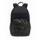 Fabric Soft Nylon Backpack Black Water Repellent For Outdoor Travel