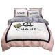 Luxurious Retreat Four Piece Bedding Set With All-Season Ice Silk Bedding Set