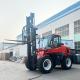 Compact All Terrain Forklift Truck With Seated Diesel EPA Certified