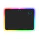 Stock 15W Wireless Charger Custom Design Logo Rgb Gaming Mousepad with Acrylic Panel