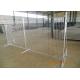 High Strength Temporary Fence Panels Structure Simple Portable Security Fence Panels