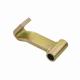 High Quality New Style Factory Safety Cargo Gold  J Flat Single Hoist Hook For Tie Down
