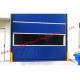 Finished Surface PVC Automatic Industrial Garage Doors Roller Shutter With Visual Window
