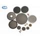 Stainless Steel 80 100 150 300 Rimmed Wire Mesh Sintered Filter Disc perforated