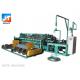 ISO 5.5kw/H Semi Automatic Chain Link Fence Machine
