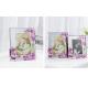 Durable Solid Glass Wedding Photo Frames / Elegant Family Wall Art Picture Frames