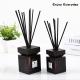 Square Home Reed Diffuser Wooden Bottle Cap Pure Natural Fragrance Reed Diffuser