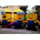 PVC Coated Nylon Advertising Inflatables Replica Minion Inflatable Minion Model