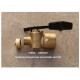 CHINA SOUNDING SELF-CLOSING VALVE SUPPLIER - FEIHANG dn65 cb/t3778 MARINE MATERIAL-BRONZE WITH COUNTERWEIGHT
